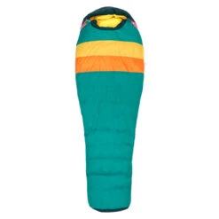 Marmot FUCOSA -9 Daunenschlafsack MALACHITE/DARK YELLOW