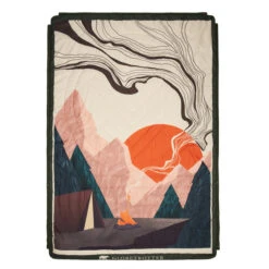 Voited GLOBETROTTER X VOITED CLOUDTOUCH BLANKET Decke CAMPFIRE