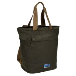 Patagonia WAXED CANVAS TOTE PACK Umhängetasche BASIN GREEN -FRILUFTS Store 5638085336 c waxed canvas tote pack patagonia 24